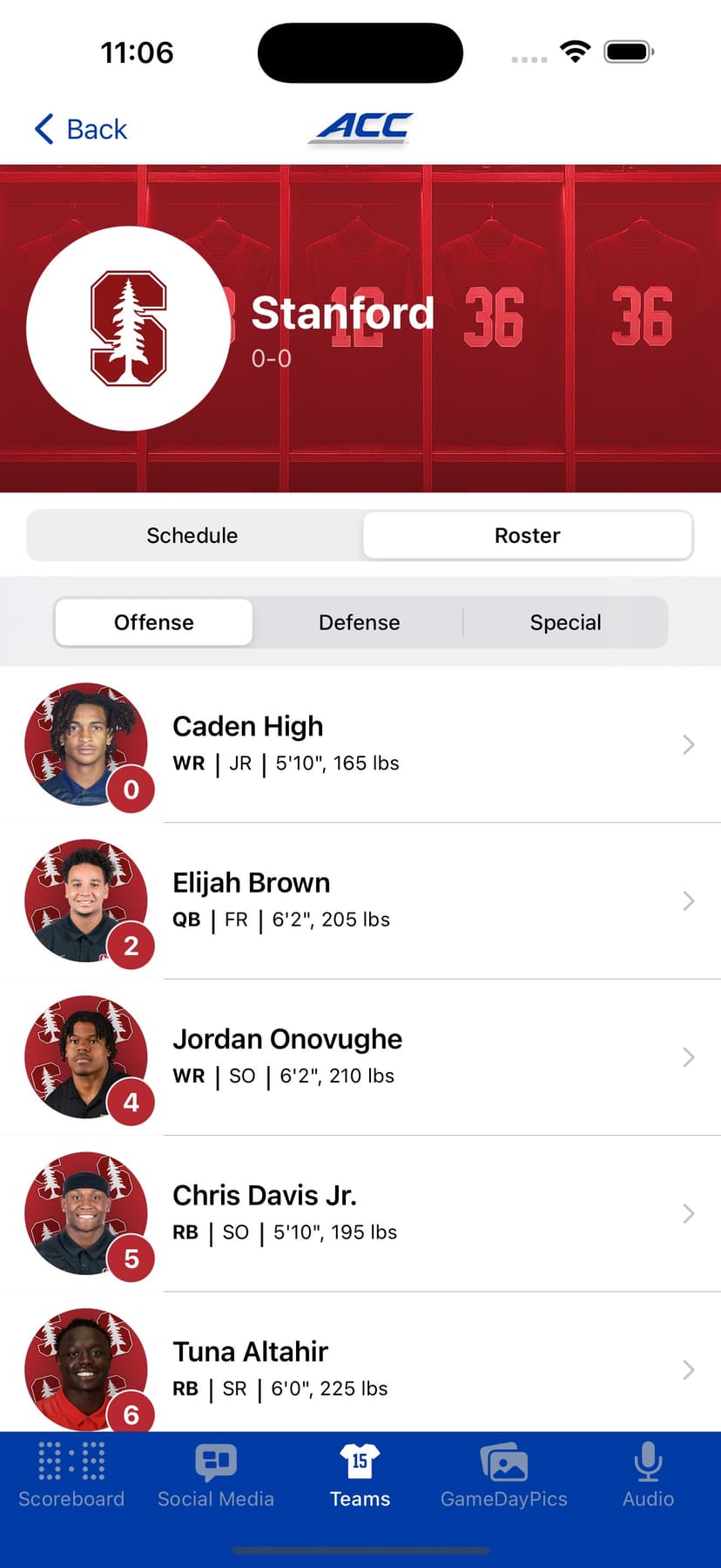 GameDay Live: College Football screenshot 6 - screenshot