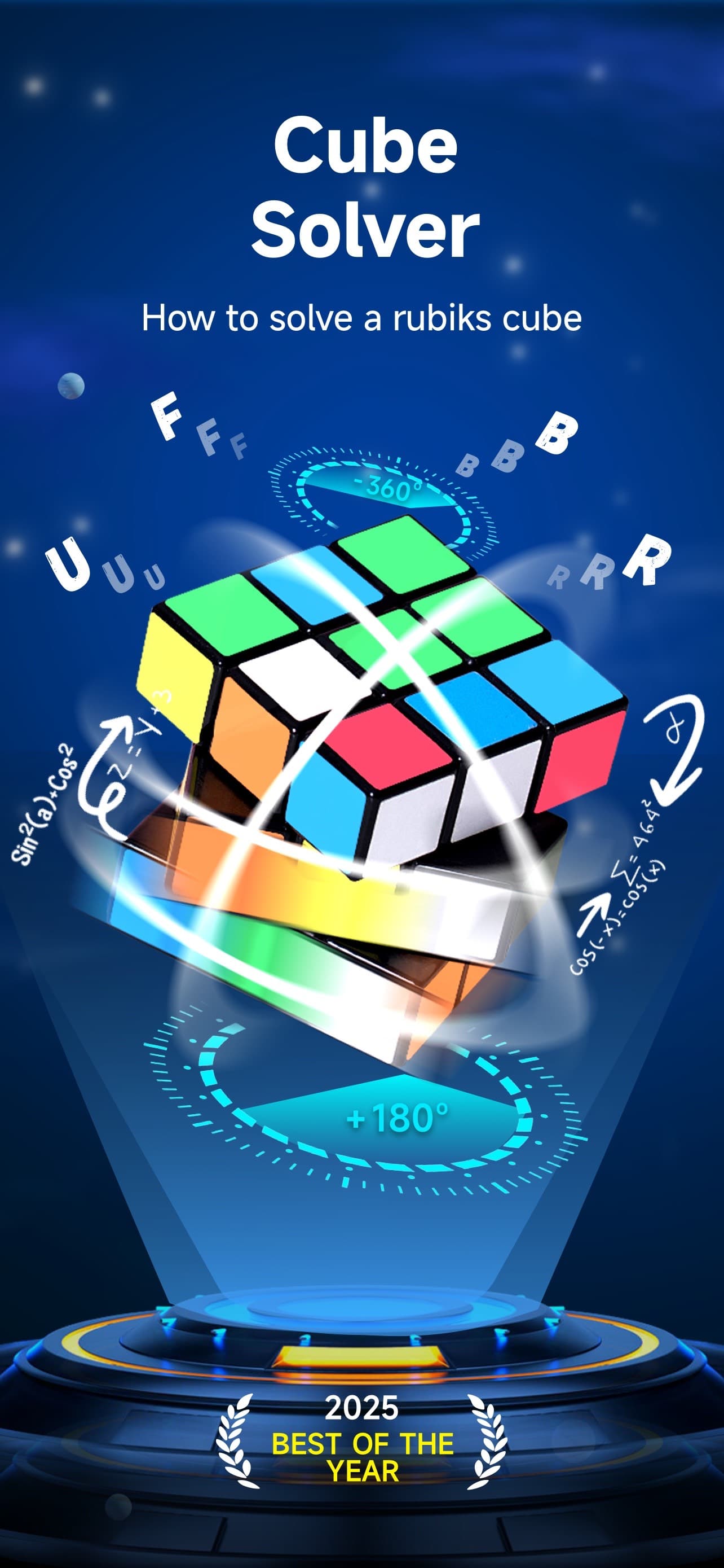 Cube Solver - 3D Cube Timer screenshot 2 - screenshot