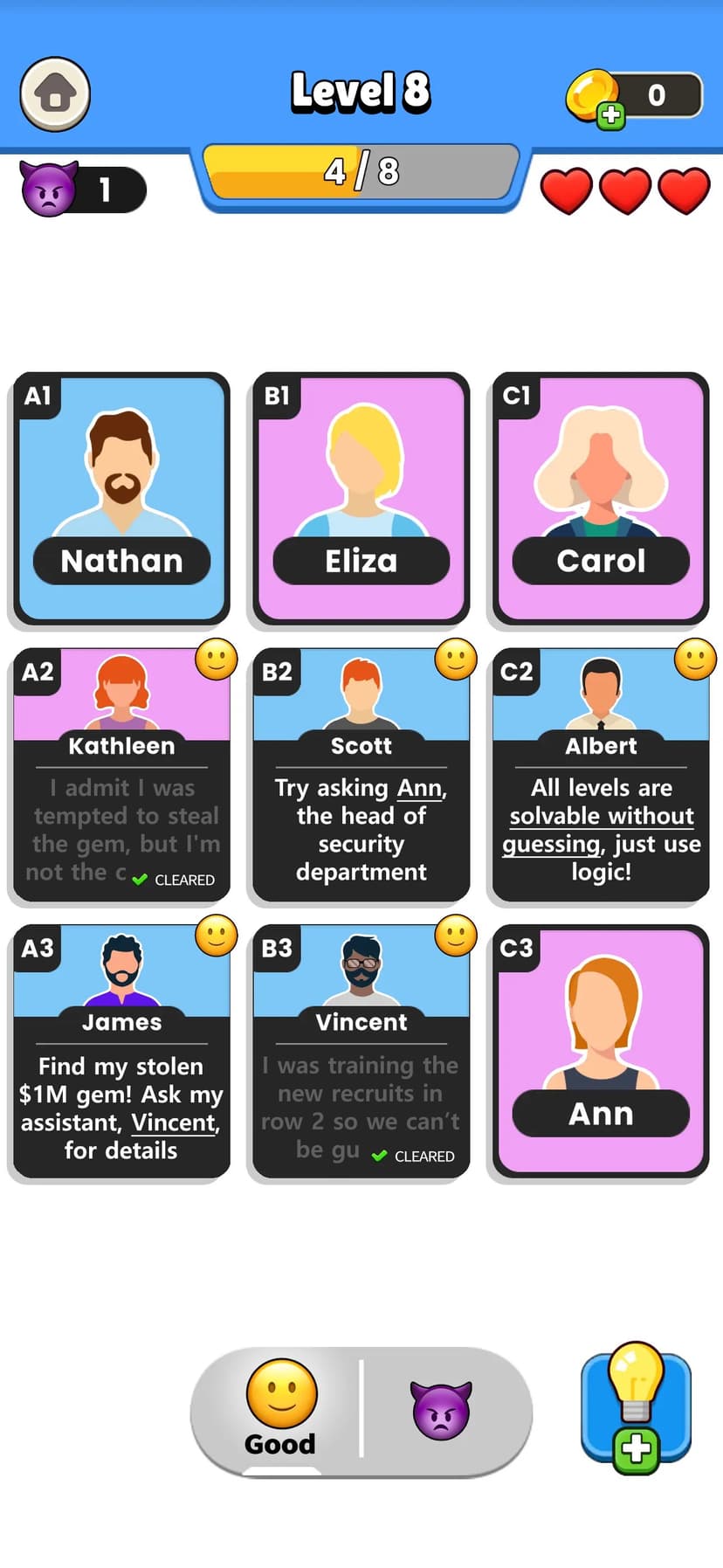 Clue Master - Logic Puzzles screenshot 5 - screenshot