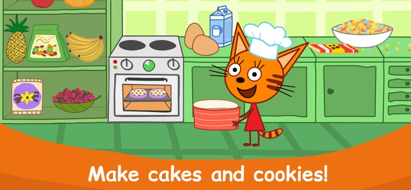 Kid-E-Cats Cooking at Kitchen! screenshot 2 - screenshot