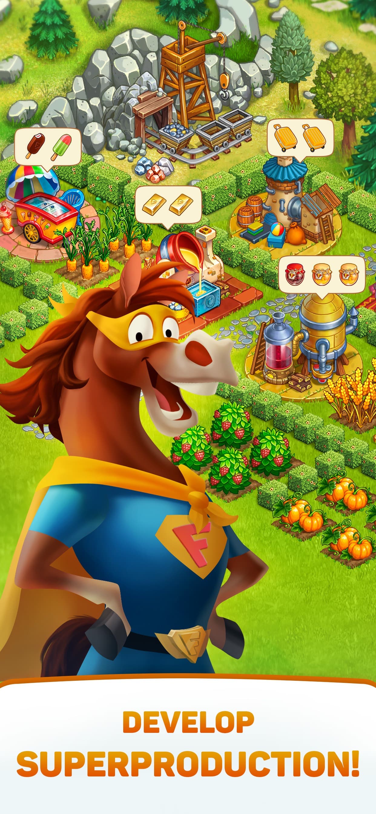 Superfarmers・ranch & farm game screenshot 3 - screenshot