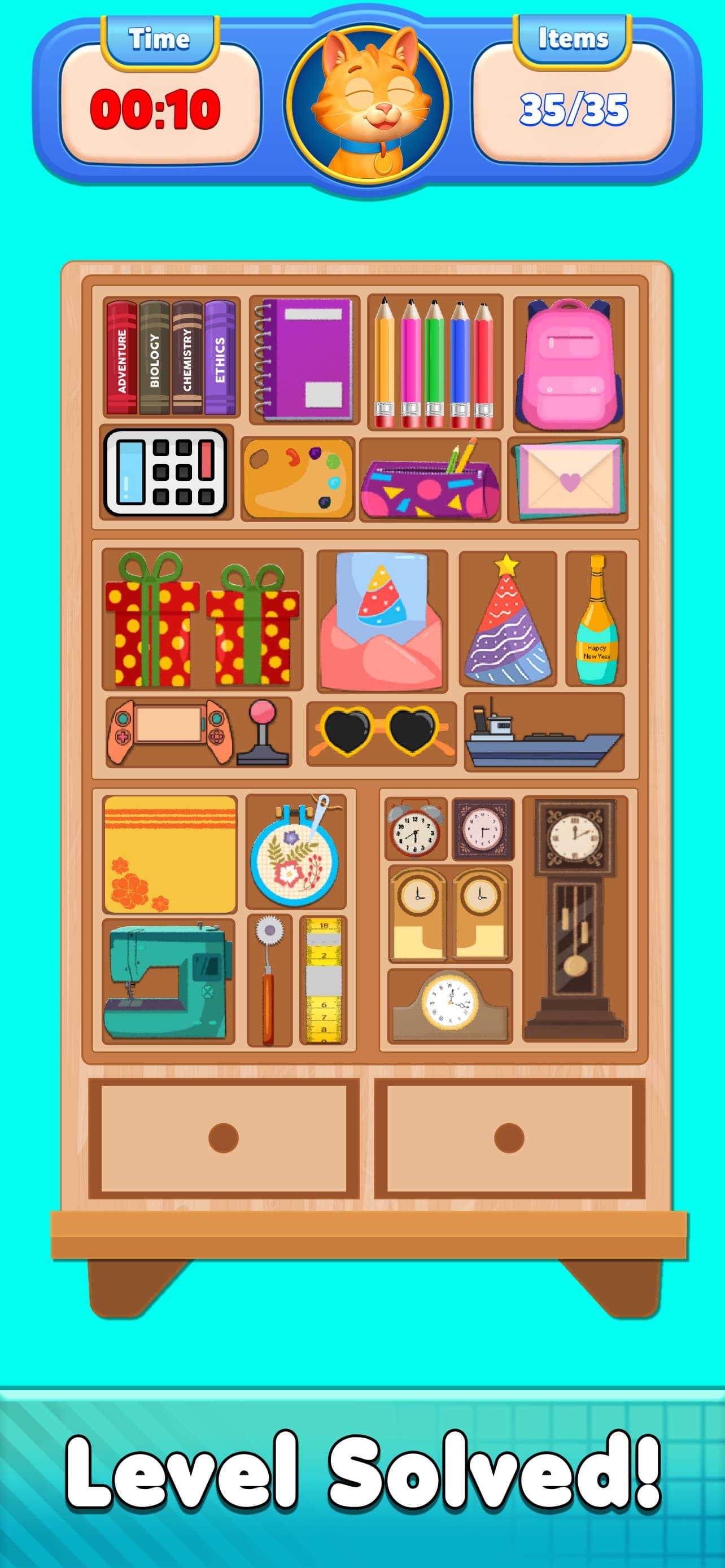 Cupboard Organizer Game screenshot 2 - screenshot
