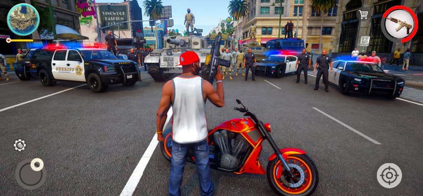 Vegas Gangsters Crime City War screenshot 2 - screenshot