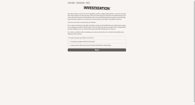 Null - screenshot
