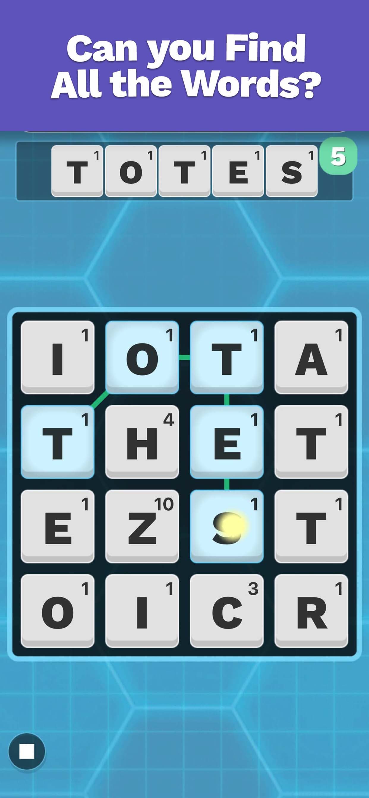 Word Race: Train your Brain screenshot 1 - screenshot
