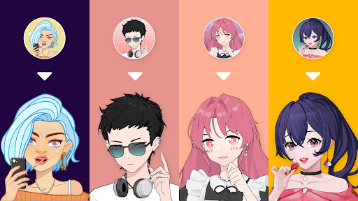 Vlinder Avatar Maker: dress up screenshot 15 - screenshot