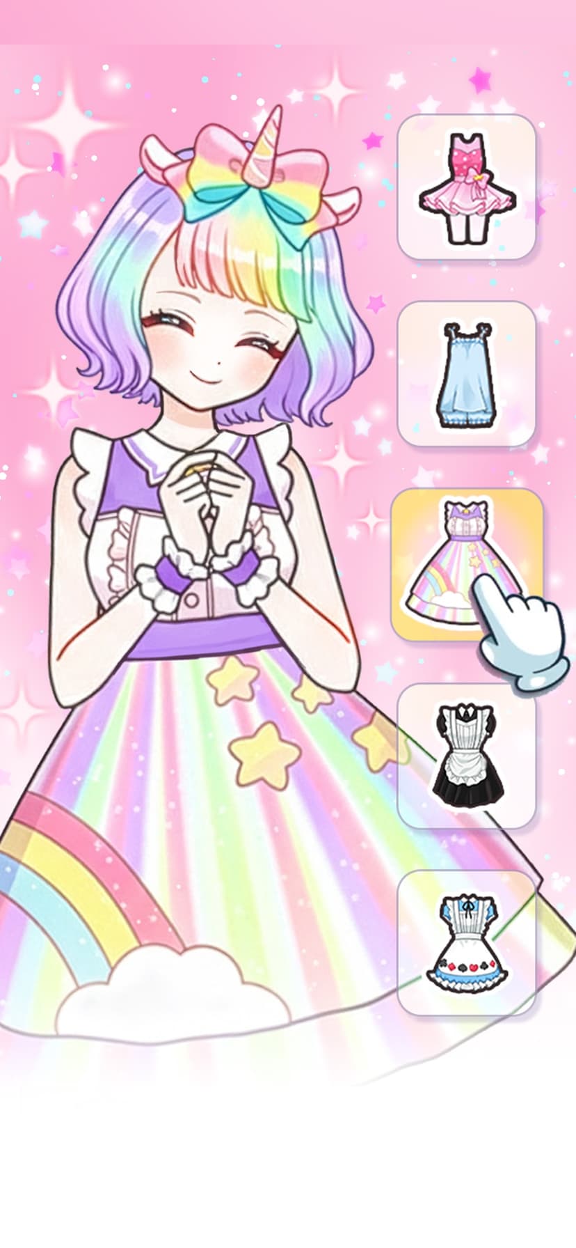 Avatar Gacha : Nebula Dressup screenshot 1 - screenshot