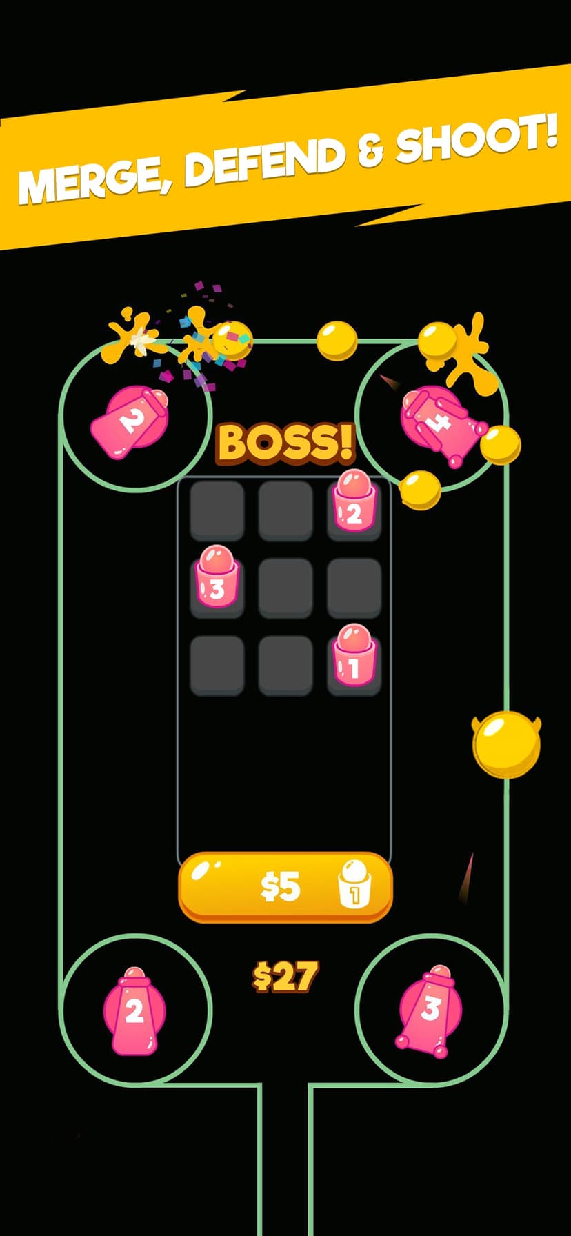 Power Painter: Shoot & Defense screenshot 2 - screenshot