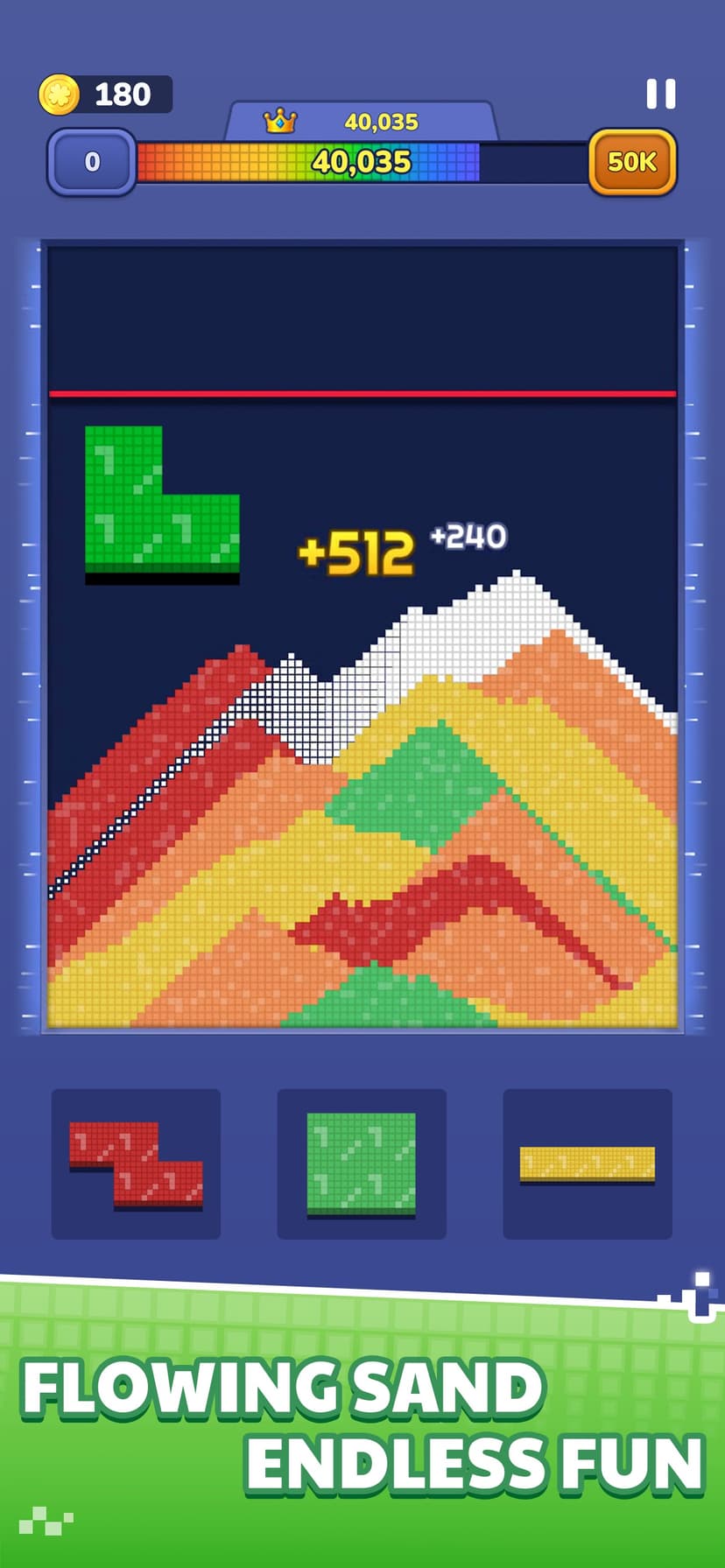 Sand Block Color Escape Puzzle screenshot 1 - screenshot