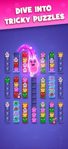 Kitty Sort: Twisted Tails screenshot 10 - screenshot