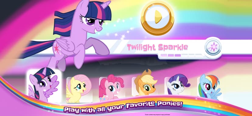 My Little Pony Rainbow Runners screenshot 1 - screenshot