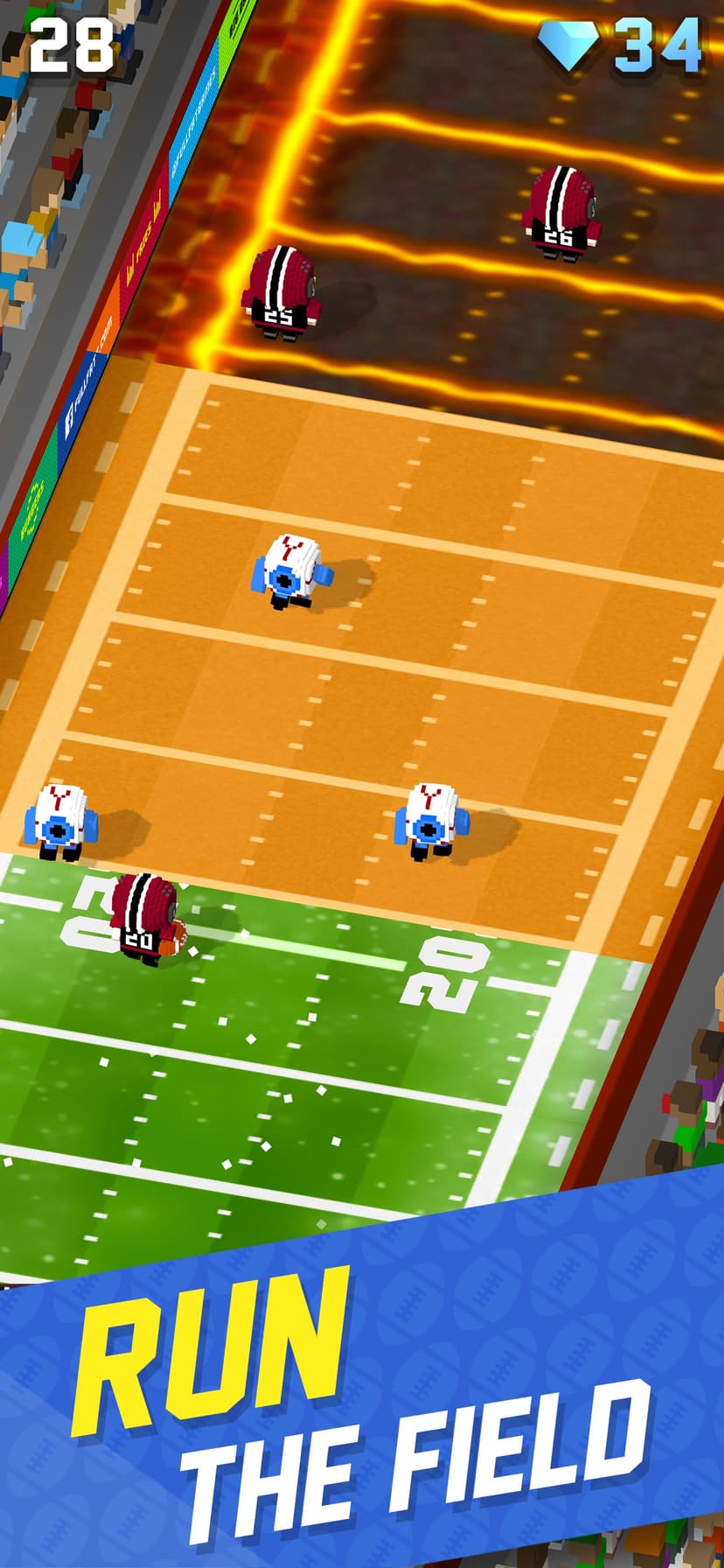 Blocky Football screenshot 3 - screenshot