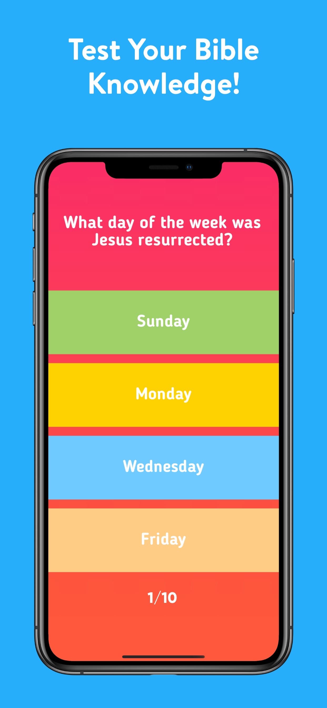 Bible Trivia Quiz - Fun Game screenshot 1 - screenshot