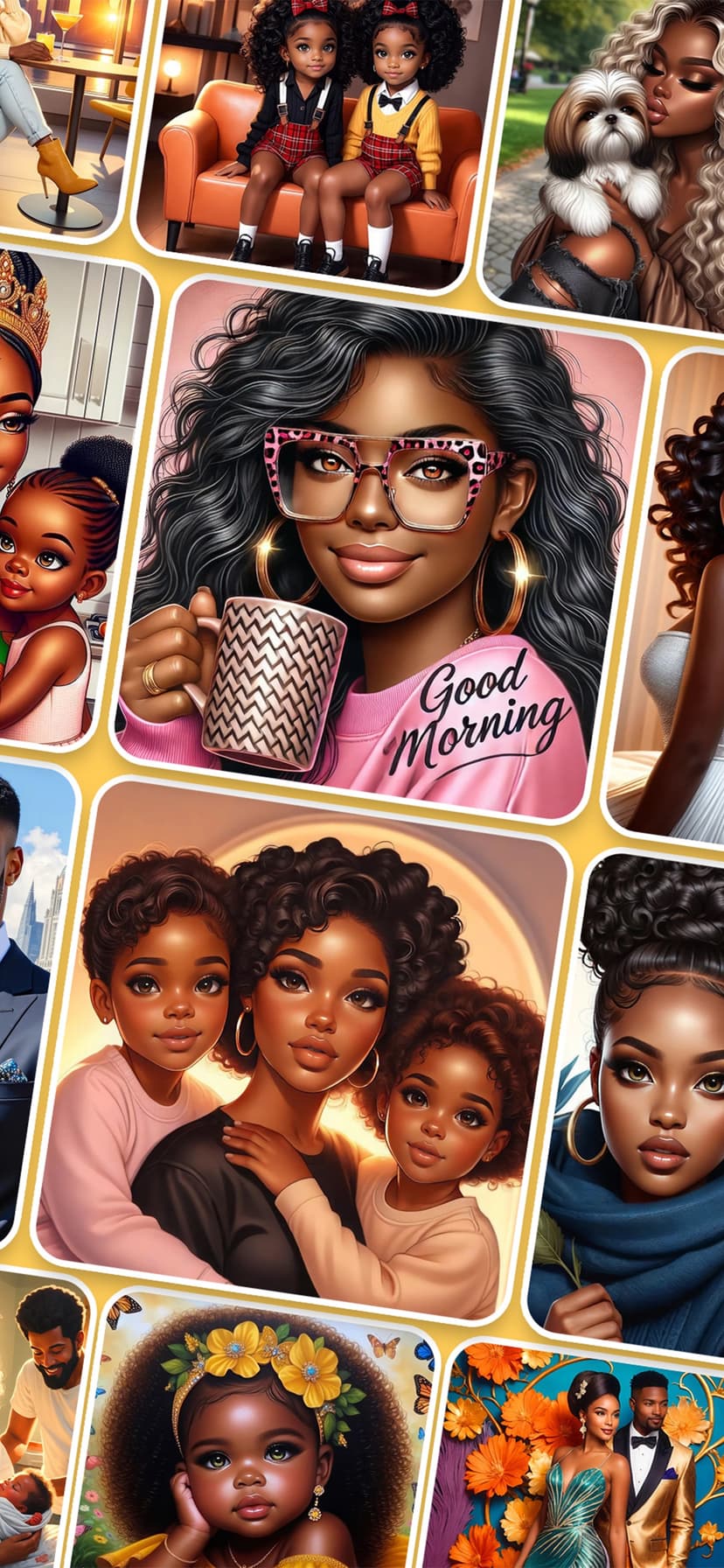 Ebony Story Color By Number screenshot 1 - screenshot