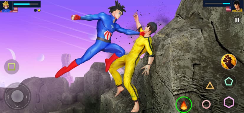 Anime Battle 3D Fighting Games screenshot 2 - screenshot