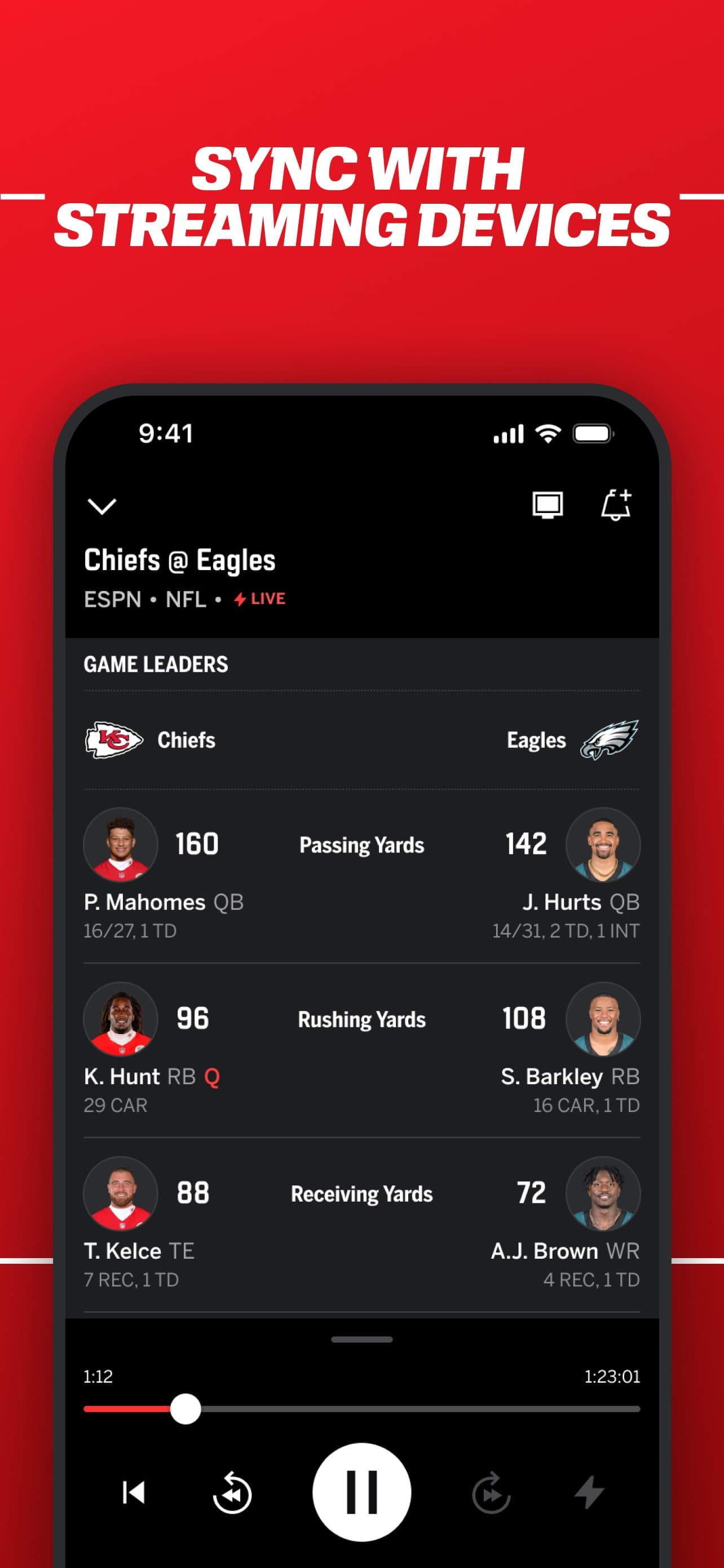 ESPN: Live Sports & Scores screenshot 5 - screenshot