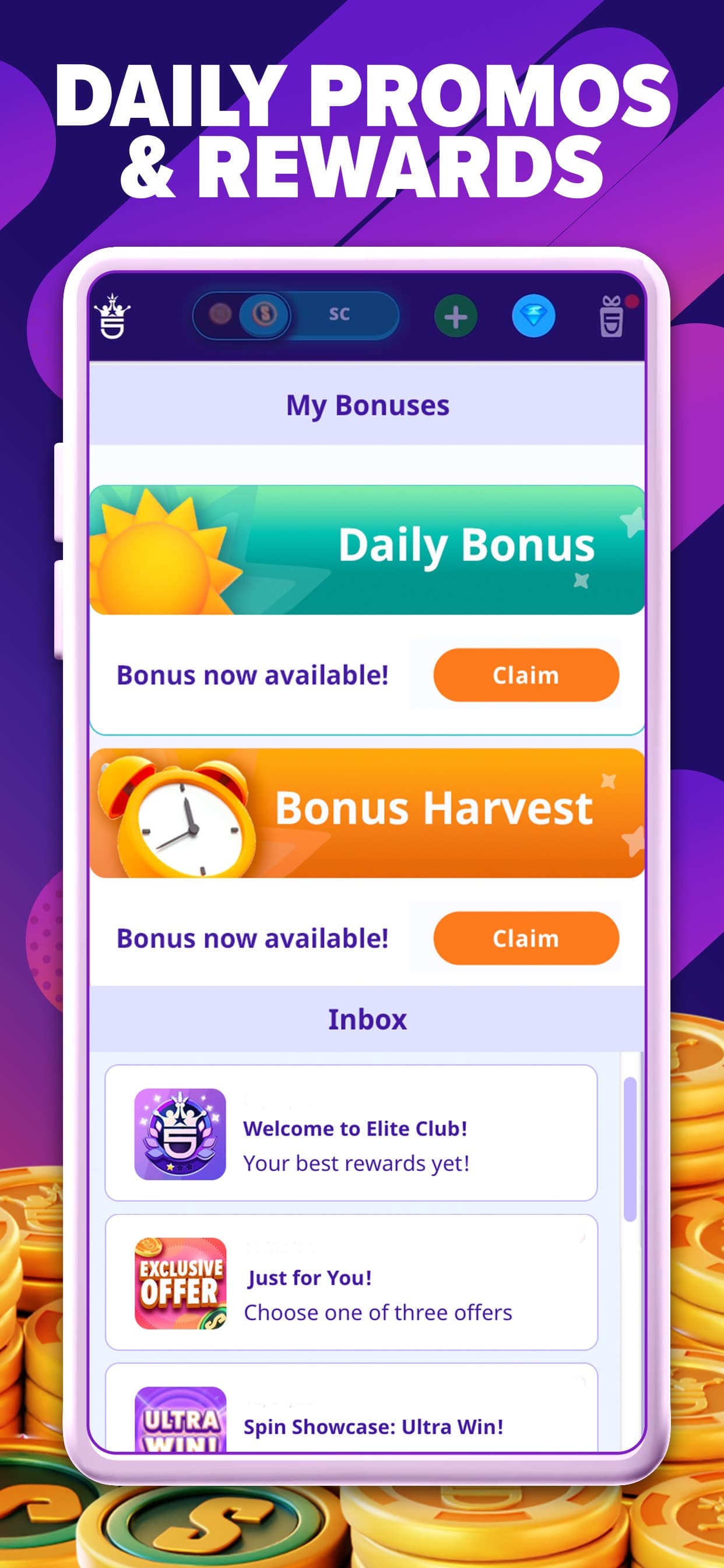 High 5 Casino - Slots & Casino screenshot 6 - screenshot