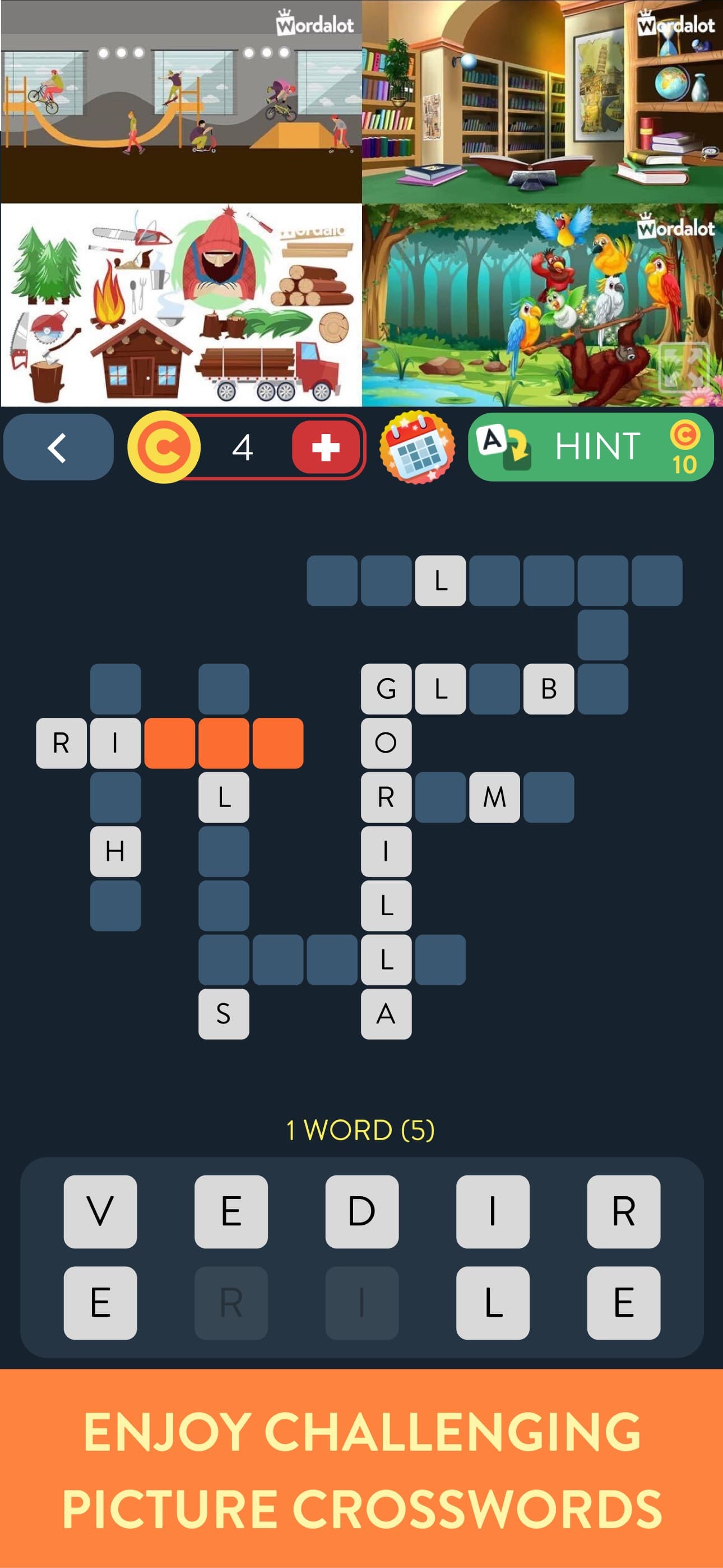 Wordalot – Picture Crossword screenshot 1 - screenshot