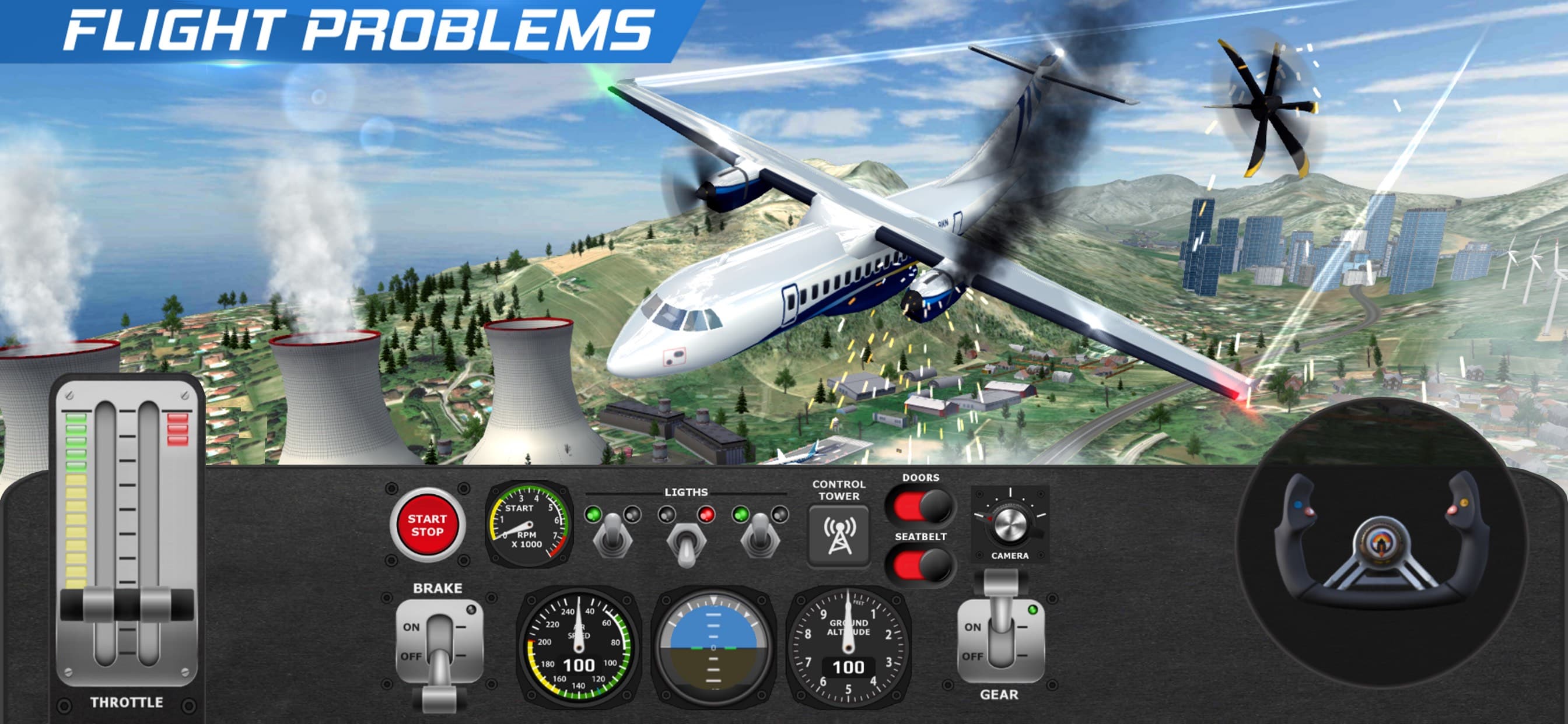 AFPS Airplane Flight Pilot Sim screenshot 4 - screenshot
