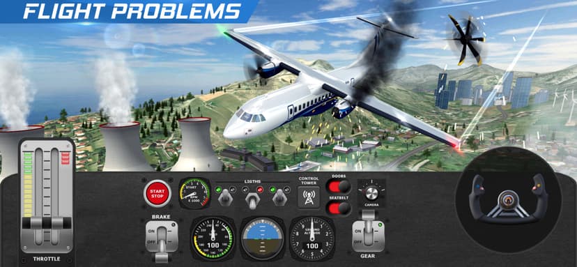 AFPS Airplane Flight Pilot Sim screenshot 4 - screenshot
