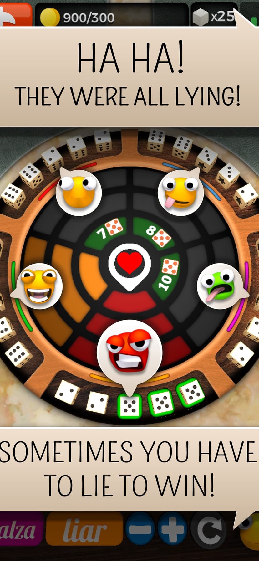 Liars Dice Online Multiplayer screenshot 4 - screenshot