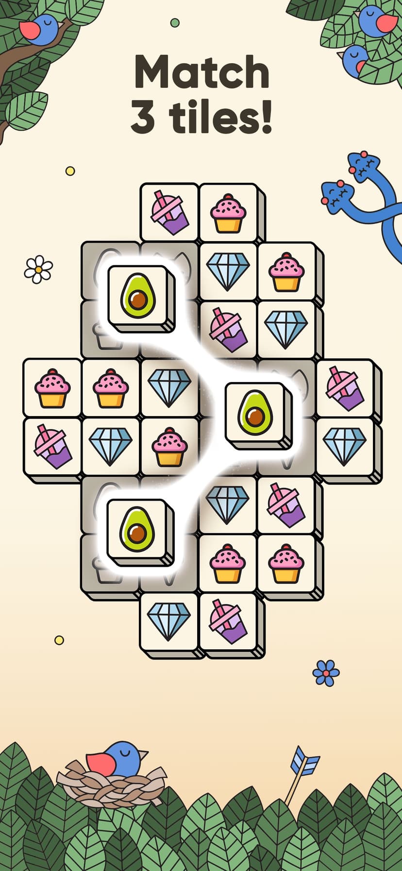 3 Tiles: Connect Tile Matching screenshot 1 - screenshot