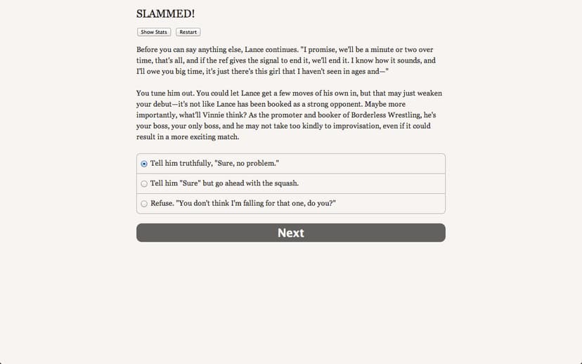 Null - screenshot