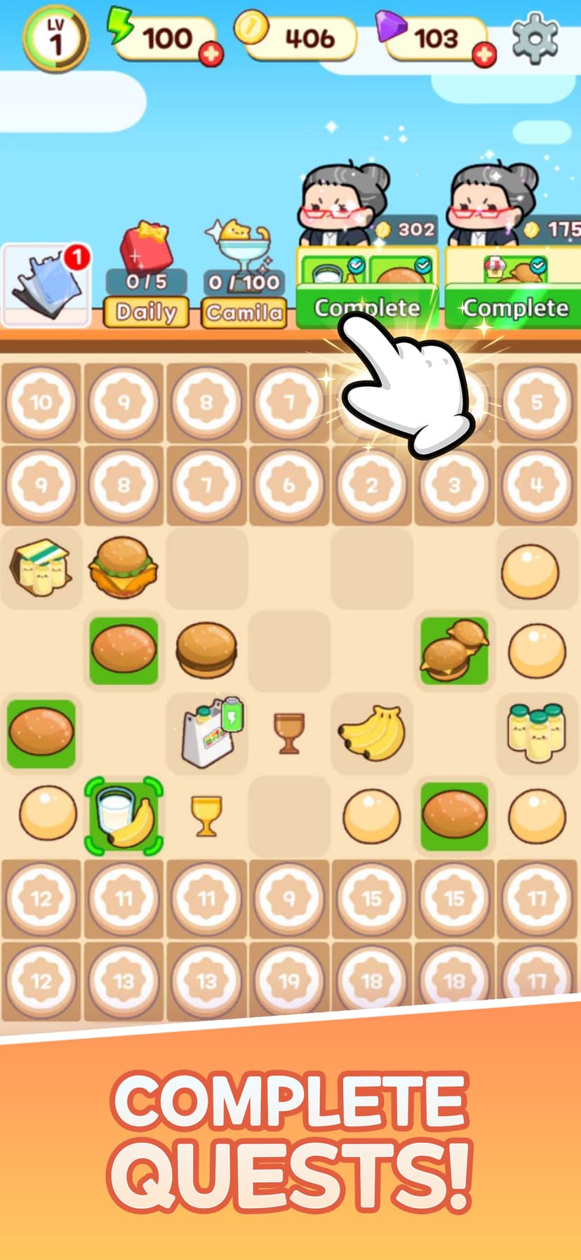Merge Supermarket : Merge Game screenshot 4 - screenshot