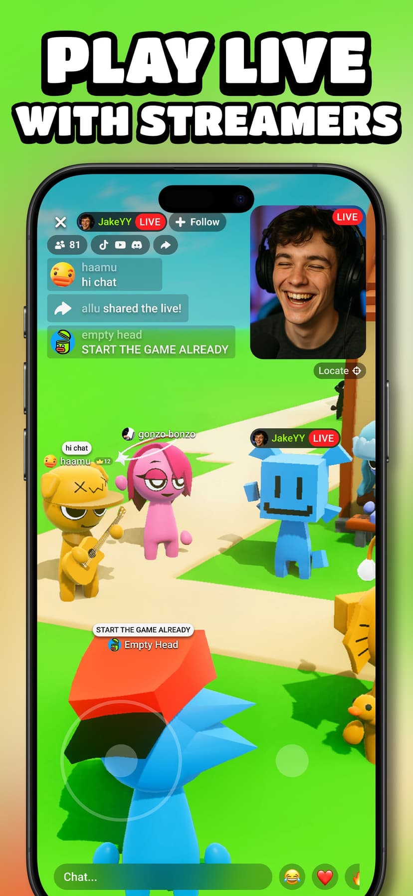 HypeHype: Play LIVE Games screenshot 1 - screenshot