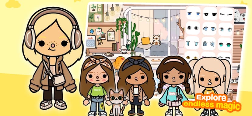 Magic Boca : Dress up screenshot 1 - screenshot