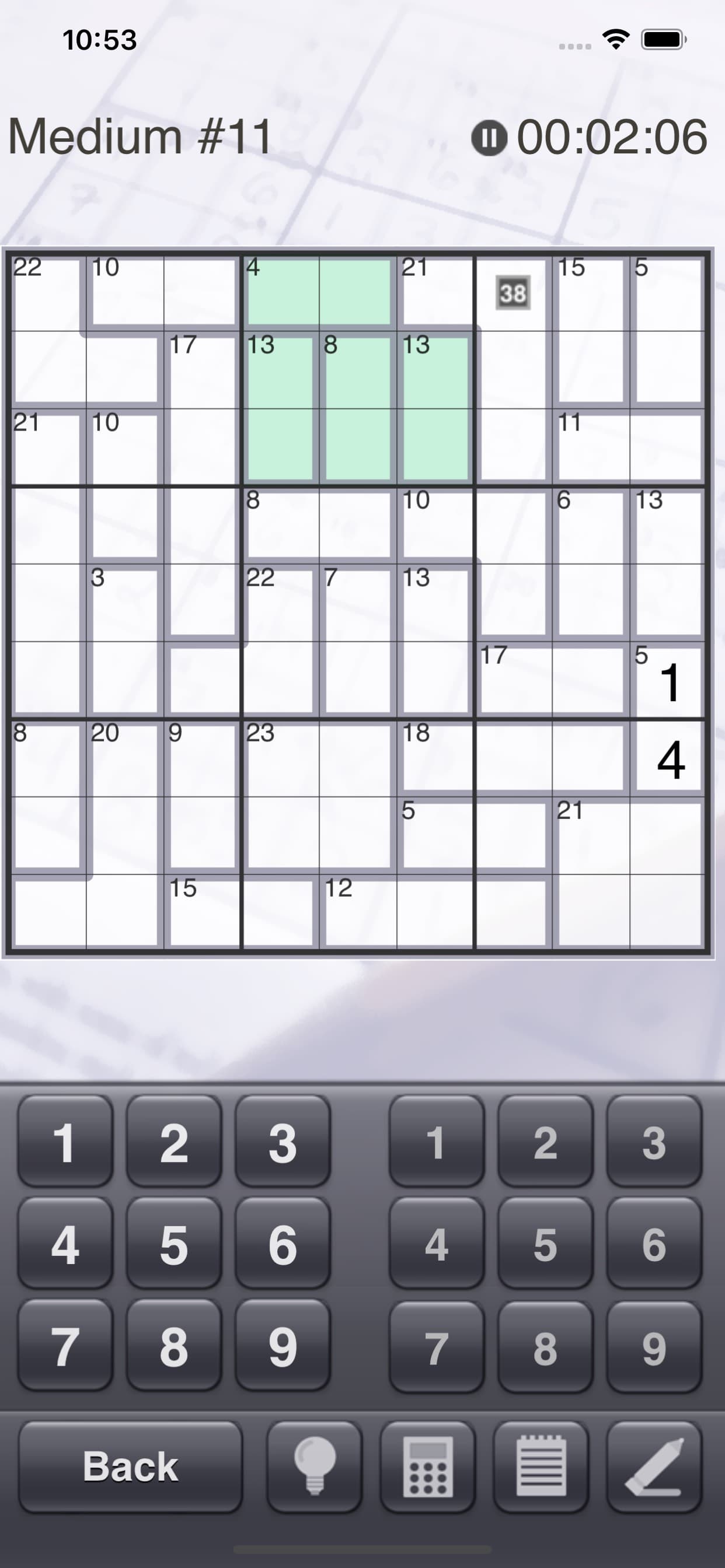Killer Sudoku! screenshot 5 - screenshot