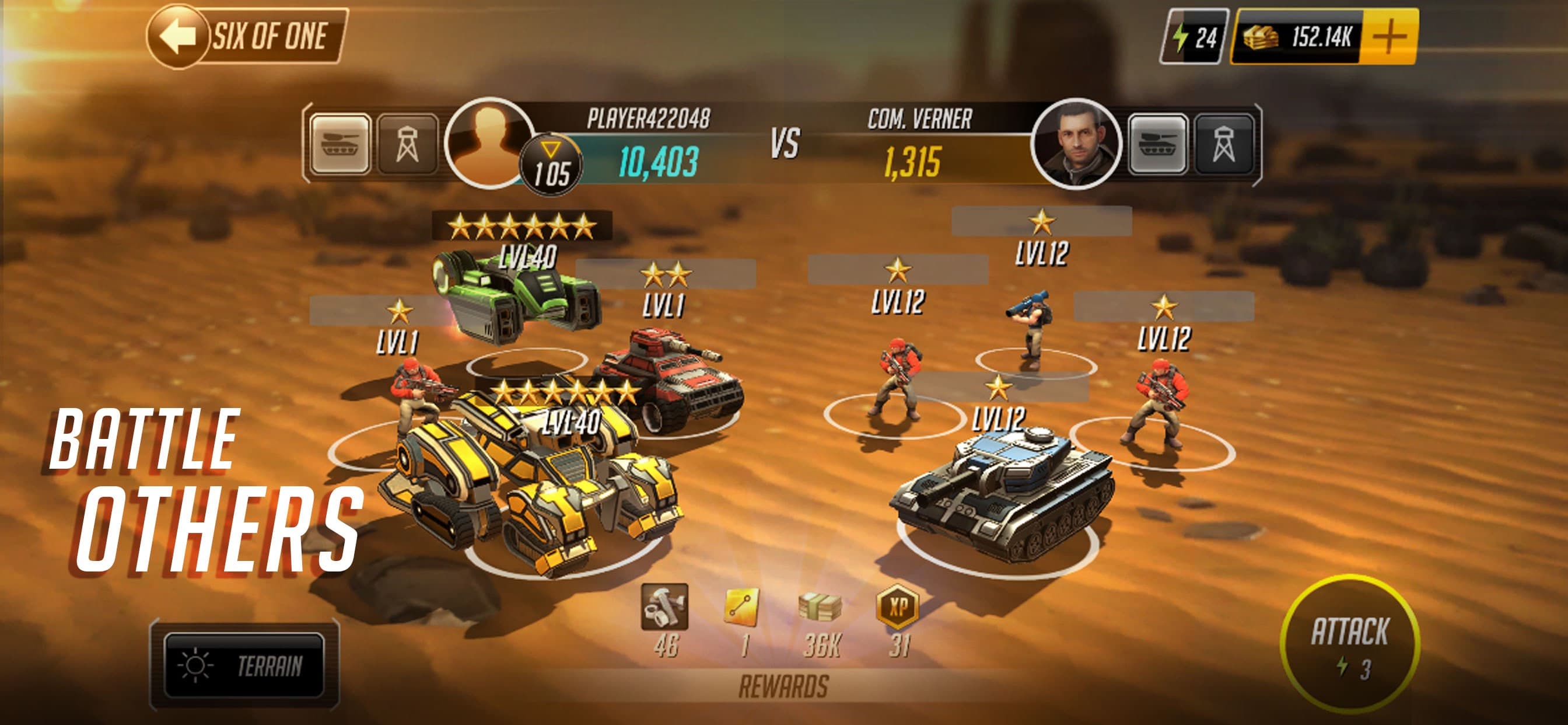 League of War: Mercenaries screenshot 1 - screenshot