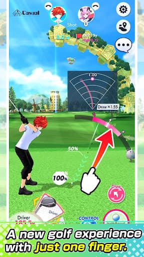 NEKO GOLF -Anime GOLF- screenshot 1 - screenshot