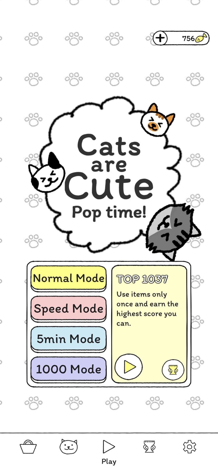 Cats are Cute: Pop Time! screenshot 5 - screenshot