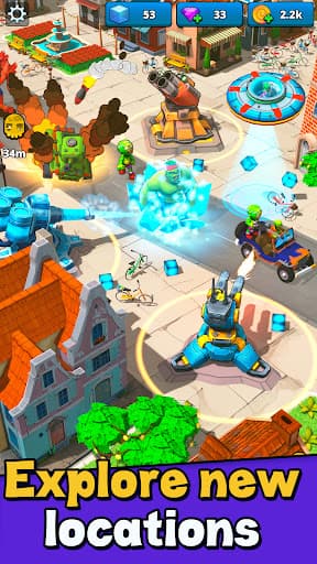 Aliens vs Zombies: Invasion screenshot 2 - screenshot