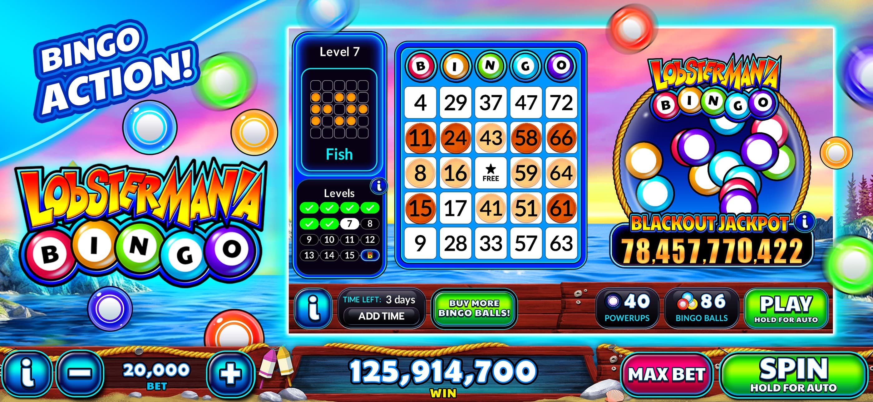 Lobstermania Slots Casino Game screenshot 5 - screenshot