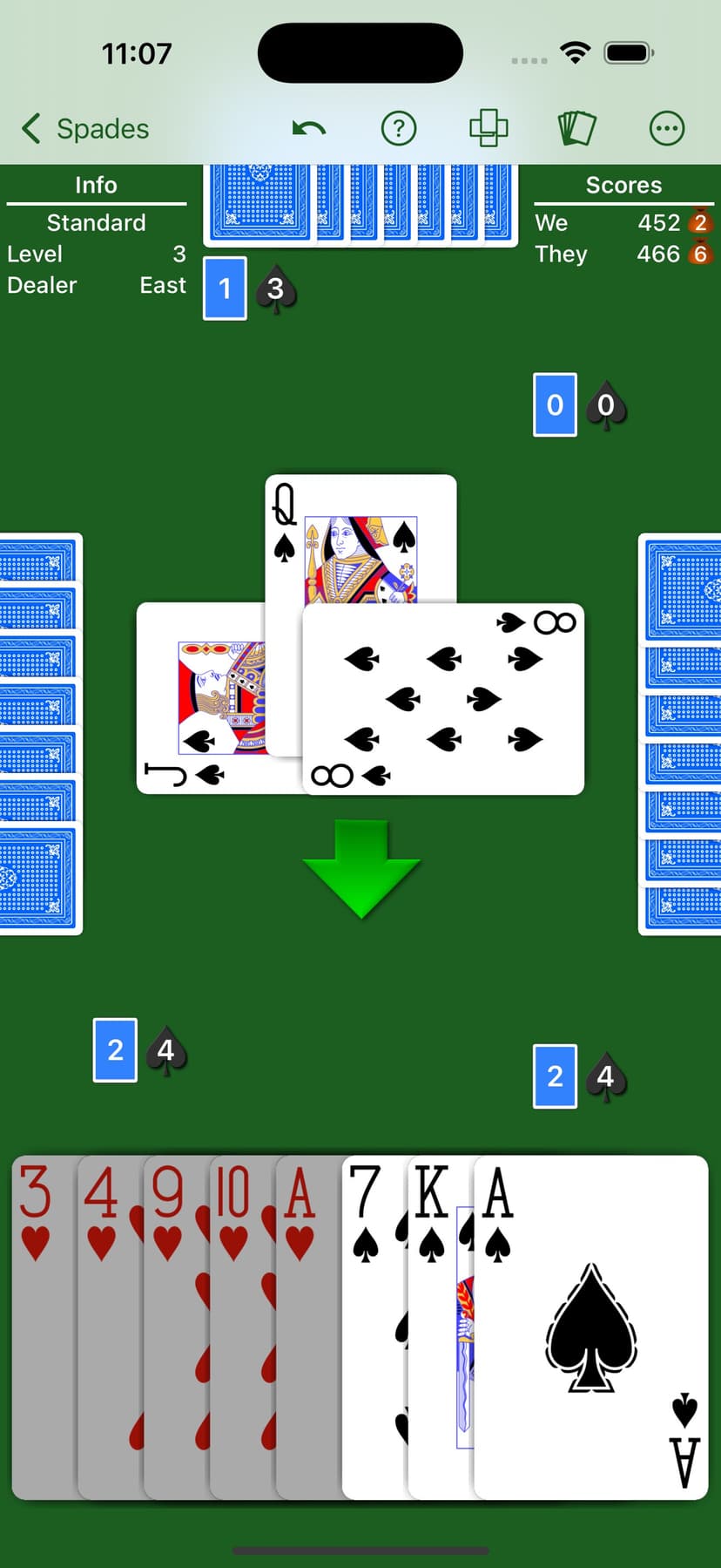 Spades - Expert AI screenshot 1 - screenshot
