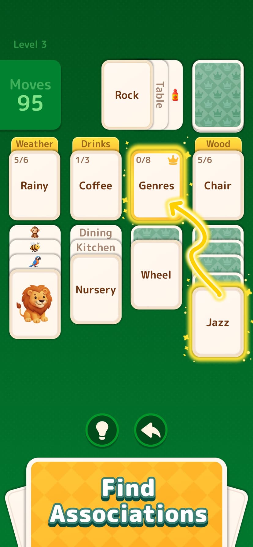Word Solitaire: Associations screenshot 1 - screenshot