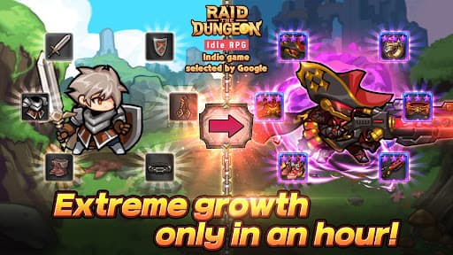 Raid the Dungeon : Idle RPG screenshot 17 - screenshot