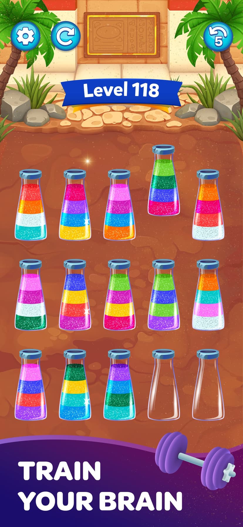Sort Puzzle: Color Bottle Game screenshot 5 - screenshot
