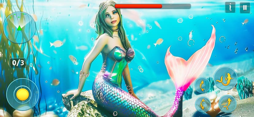Princess Mermaid Simulator 3D screenshot 4 - screenshot