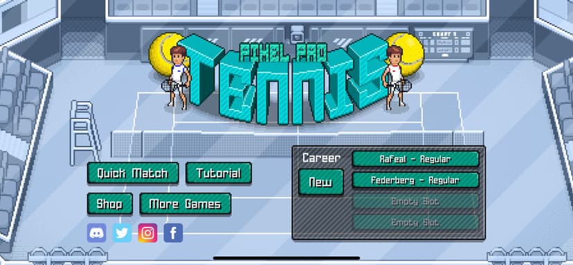 Pixel Pro Tennis screenshot 10 - screenshot