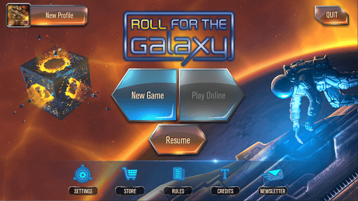 Roll for the Galaxy screenshot 1 - screenshot