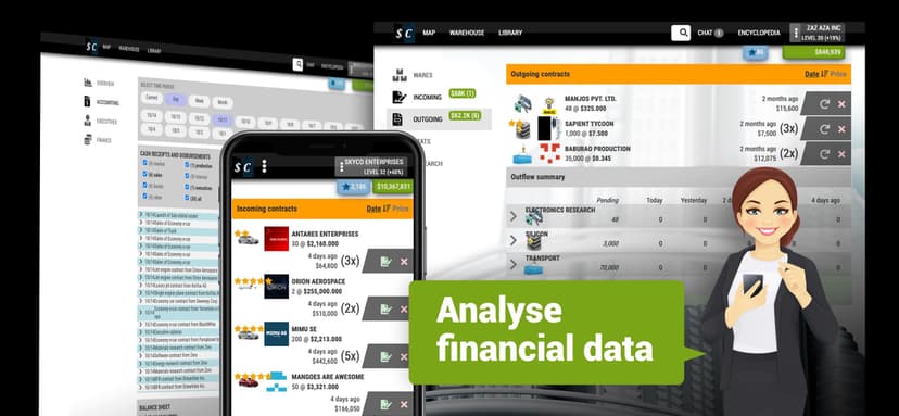 Sim Companies: MMO Tycoon screenshot 6 - screenshot