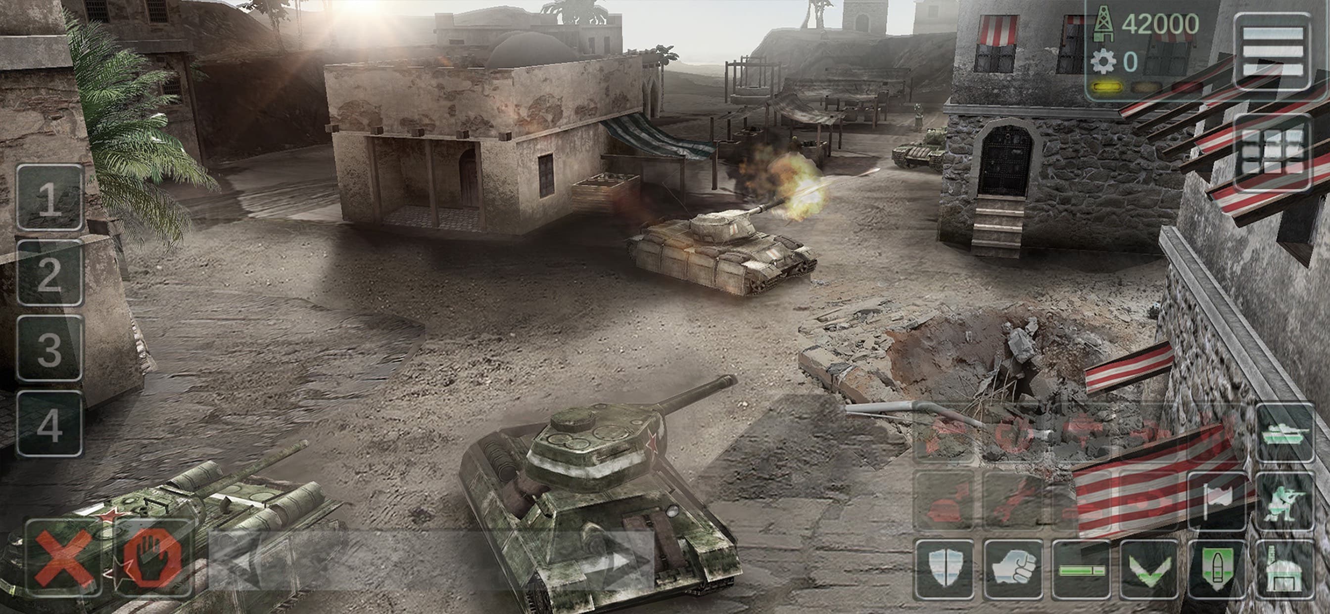 US Conflict — Tank Battles screenshot 1 - screenshot
