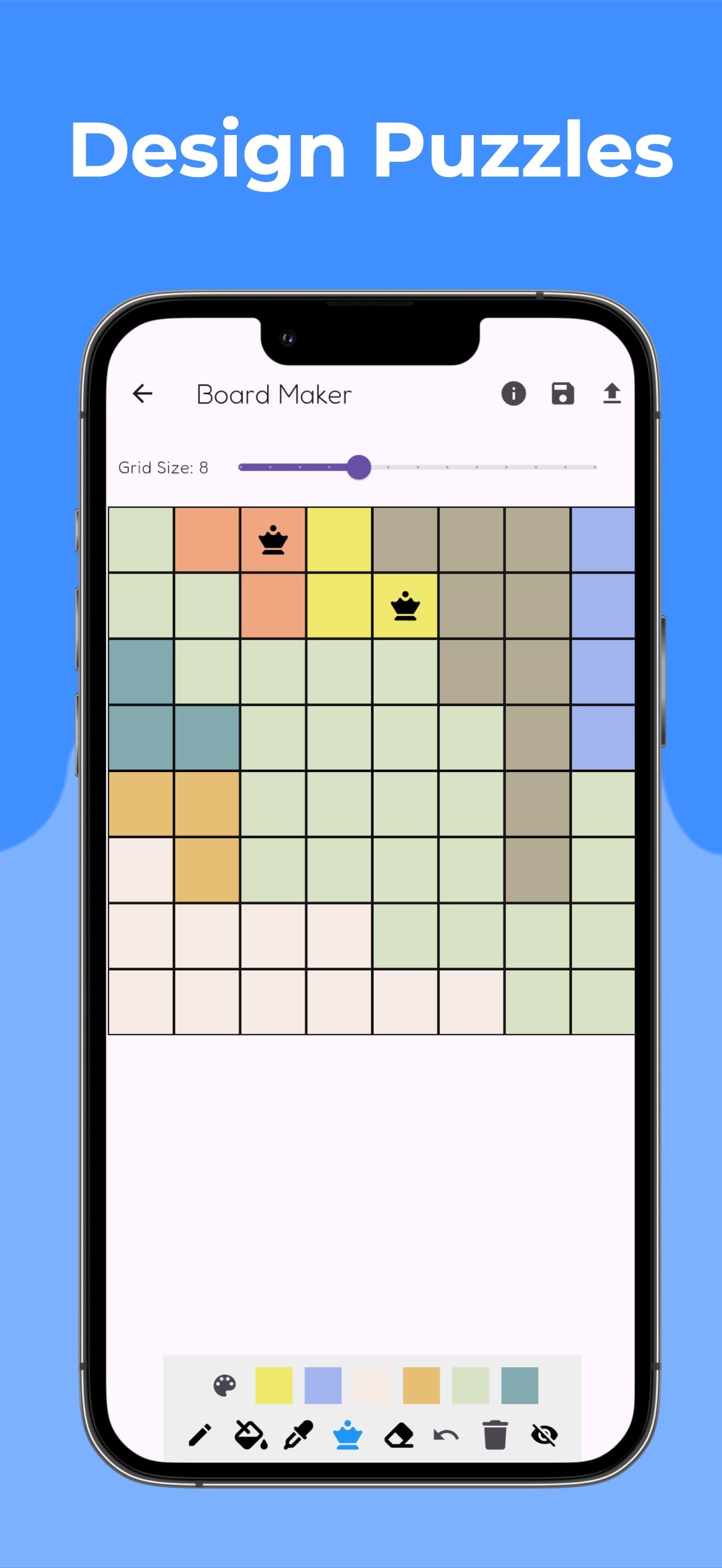 Crowns Logic Game screenshot 5 - screenshot