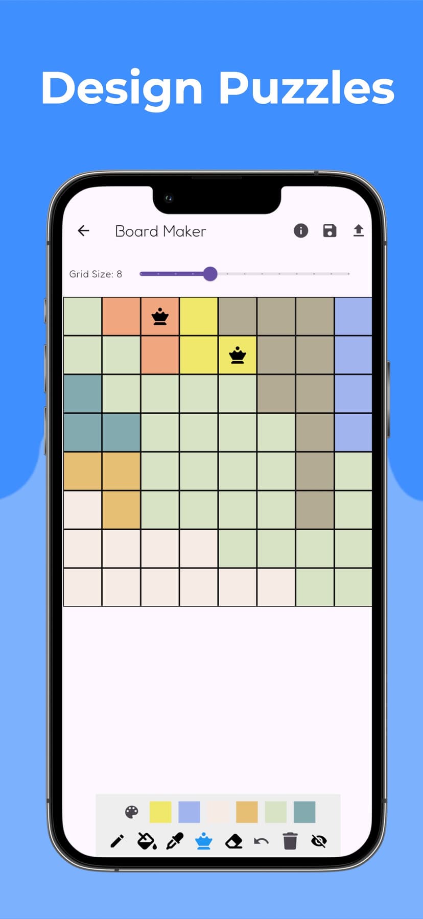 Crowns Logic Game screenshot 5 - screenshot