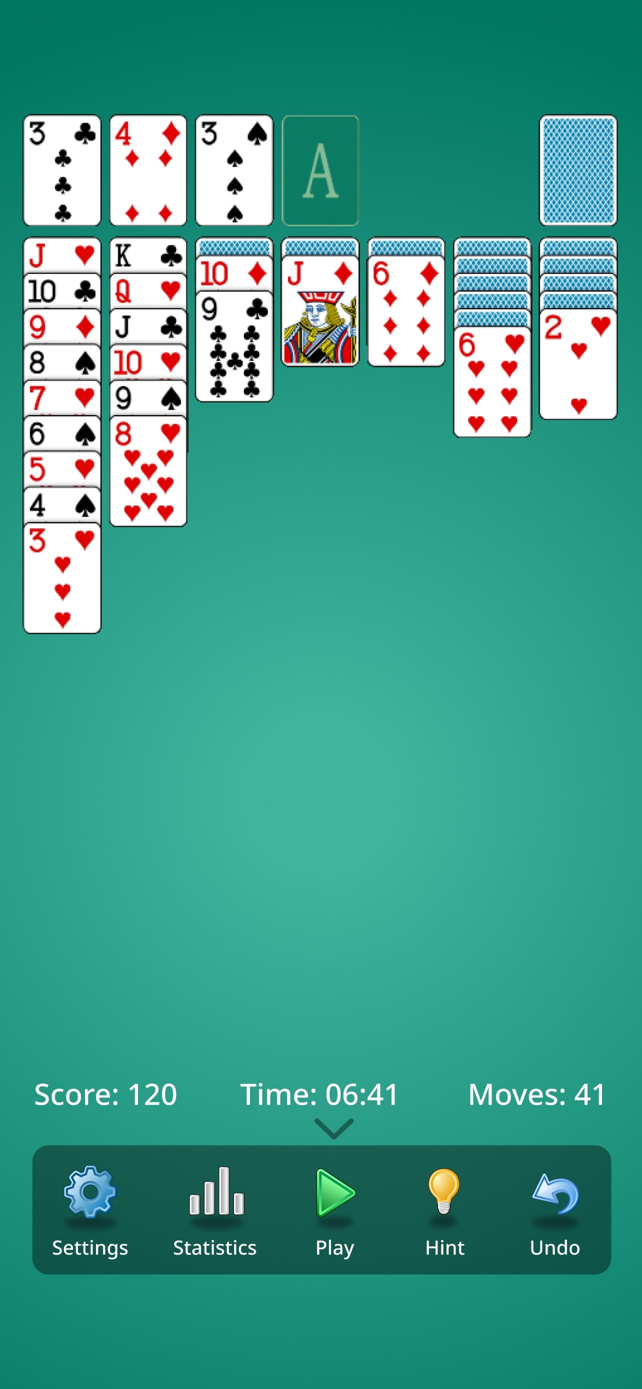 Solitaire Klondike Classic. screenshot 4 - screenshot