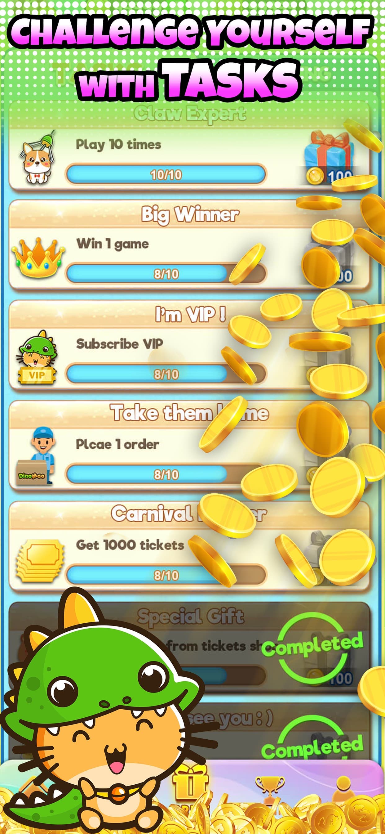 DinoMao Real Claw Machine Game screenshot 6 - screenshot