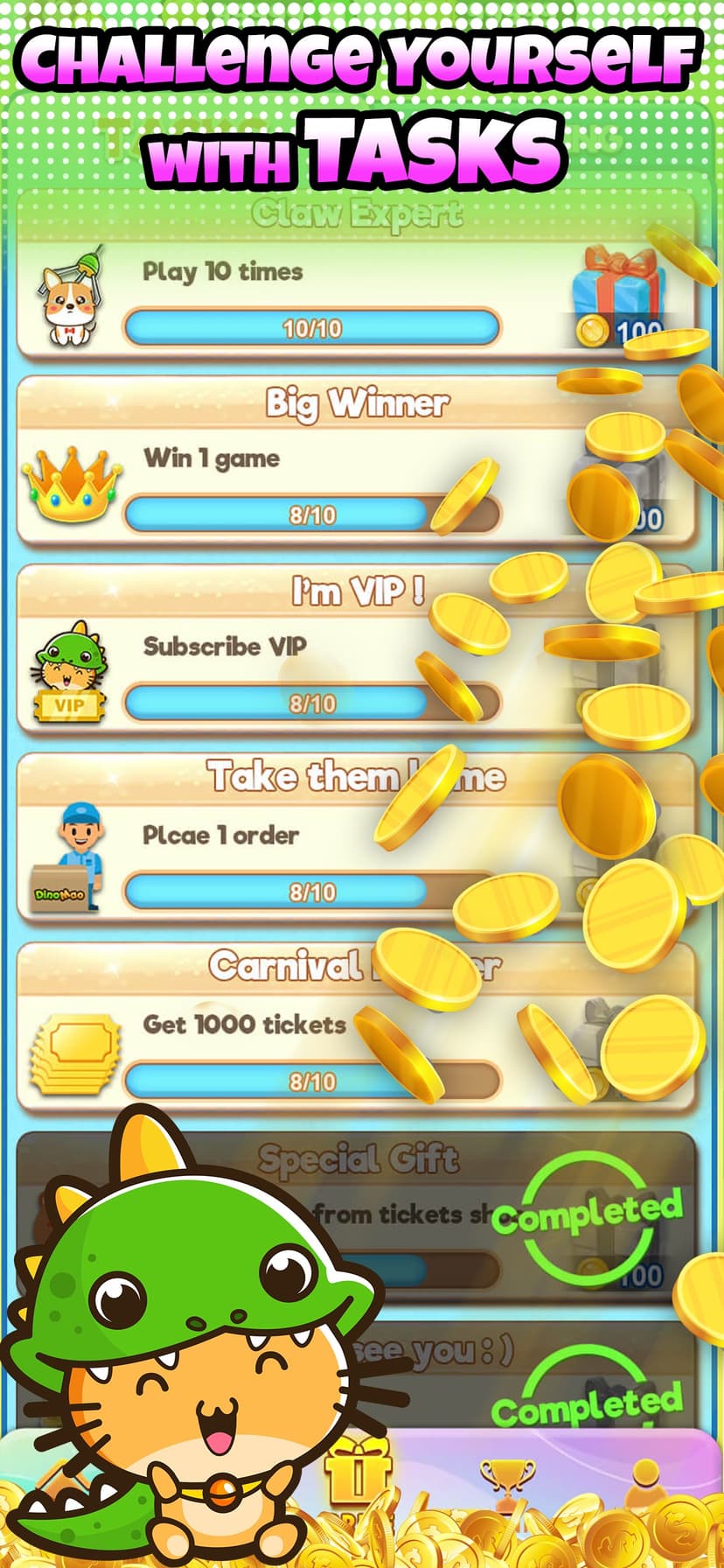 DinoMao Real Claw Machine Game screenshot 6 - screenshot